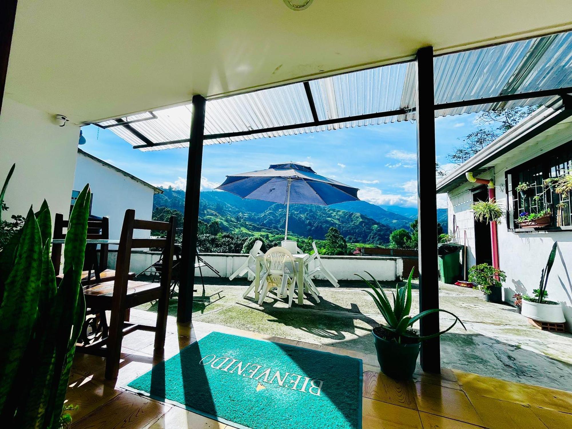 Hostal Villa Del Sol Salento Dış mekan fotoğraf